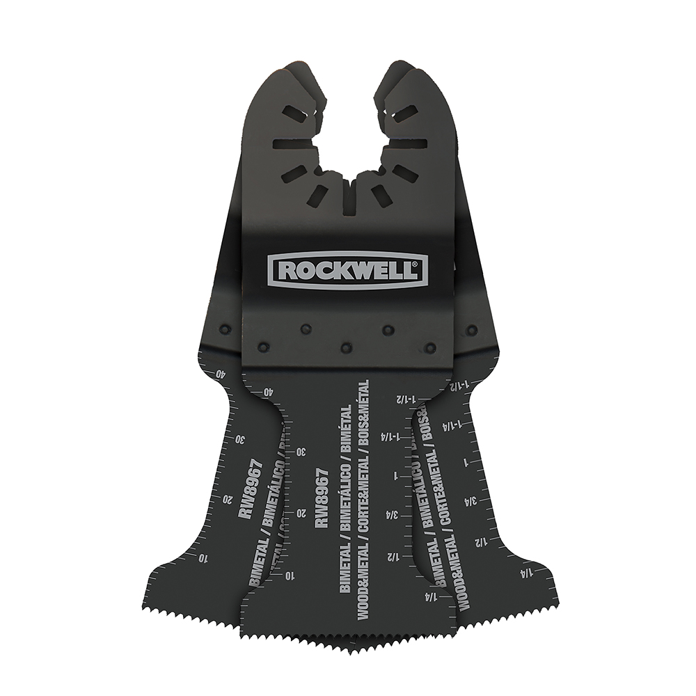 Universal Fit 13/8" BiMetal Plunge Cut Oscillating Blades 3Pack